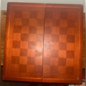Dual Chess and Checkers set